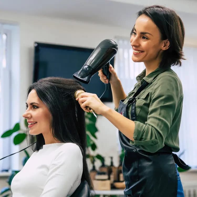 Individual stylist workspace